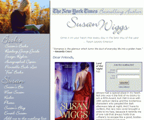 susanwiggs.com: Susan Wiggs
Susan Wiggs, Romance Author