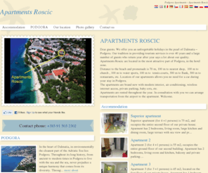 apartmentsroscic.com: Apartaments Roscic - Podgora - Croatia
Roscic Podgora Apartments - Laurel Roscic. Accommodation in Podgora