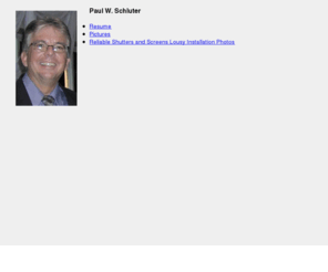 paulschluter.com: Paul W Schluter
Warren Systems, Inc. - Legacy Computer Programming. VAX/PDP Gould/SEL Modcomp/Harris. Newspaper Plant Control Systems. Chutes-n-Loaders. Chutes -n- Loaders. Chutes -N- Loaders. Web Site Design. Mailroom Programming. Newspaper Distribution Systems. AGV Automated Guided Vehicles. Reliable Shutters and Screens.