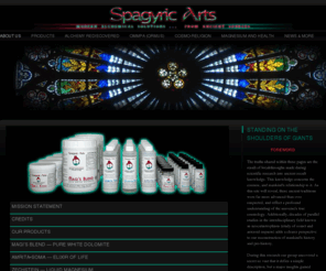 spyragic.com: ABOUT US
Spagyric Arts - Modern Alchemical Solutions from Ancient Sources