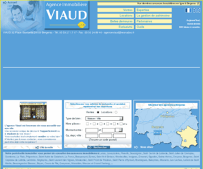 agence-viaud.com: Agences Immobilières Viaud : Immobilier à Bergerac en Dordogne agences immobilieres Bergerac, achat vente locations maisons appartements Bergerac
Découvrez les services de l’ agence immobilière Viaud, spécialiste de l'immobilier à Bergerac en Dordogne. Annonces immobilieres de vente, achat, locations de maisons et appartements à Bergerac.