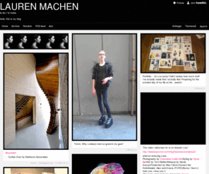 laurenmachen.com: Lauren Machen
to do // to make hello, this is my blog for more work visit my site at machenmachen.com