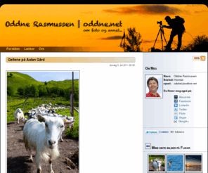 oddne.net: Oddne Rasmussen | oddne.net - om foto og annet…
