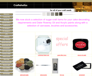 craftaholics.co.uk: Welcome
Welcome