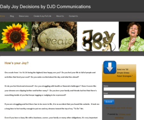 djdcommunications.com: Daily Joy Decisions by DJD Communications - Home
