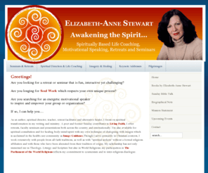 elizabethannestewart.com: Elizabeth-Anne Stewart: Seminars, Retreats, Key Note Speaker, Motivational Speaker, Christian Spirituality, Contemporary Catholic Writer-elizabethannestewart.com
Elizabeth-Anne Stewart: Seminars, Retreats, Key Note Speaker, Motivational Speaker, Christian Spirituality, Contemporary Catholic Writer