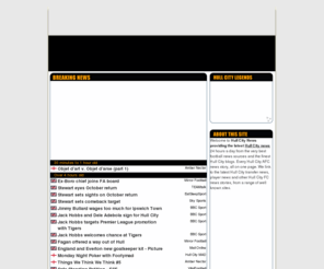 hullcitynews.com: Hull City News
Every Hull City news story from every source. 24 hours a day.