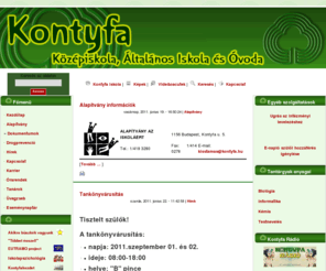 kontyfa.hu: Kontyfa Iskola
Kontyfa Iskola