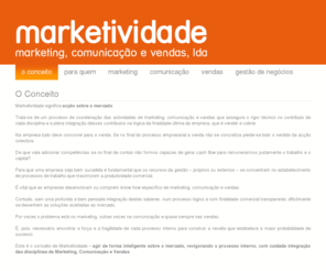 marketividade.com: O Conceito | marketividade
marketing, comunicação e vendas