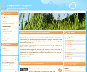 singleboersen-vergleichen.de: Singlebörsen-Vergleich - seriöse Singlebörsen im Test
Singlebörsen Vergleich - Unabhängige Übersicht von Singlebörsen und Partnervermittlungen, redaktionell geprüft und von Usern bewertet. Seriöse Singlebörsen im Test.