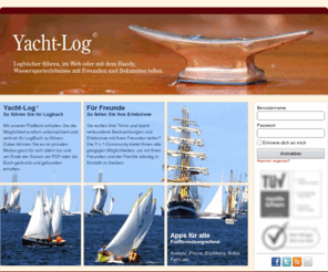 classic-yacht-news.com: Yacht-Log° Logbücher führen – Wassersporterlebnisse teilen › Anmelden
