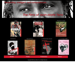 jmteno.us: Jean-Marie Teno, preeminent documentary filmmaker of African cinema
Jean-Marie Teno, preeminent documentary filmmaker of African cinema