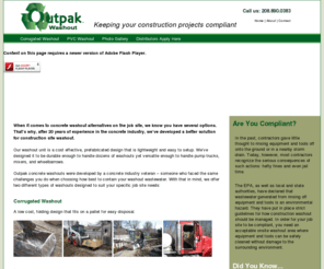 outpak.com: Concrete Washouts | Outpak
Concrete washouts from Outpak are a portable, cost effective solution for jobsite compliance.