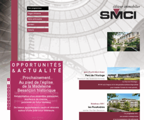 smci-fc.com: SMCI | Promoteur, constructeur immobilier - Immobilier neuf Besançon, immobilier neuf Franche-Comté
Résidences de prestige, Habitat individuel, Immobilier neuf à Besançon et en Franche-Comté