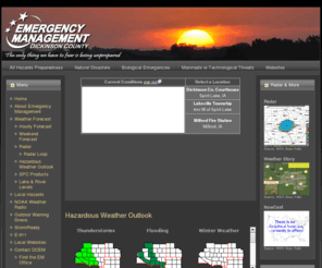 dcem.us: Dickinson County Emergency Management
Official website for the Dickinson County (Iowa) Emergency Management Agency, located in Northwest Iowa.