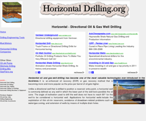 horizontaldrilling.org: Horizontal Drilling - Directional Oil - Gas Well - Drilling Engineering 
Tools
Horizontal Oil & Gas drilling has become one of the most valuable technologies introduced into the business... Drilling Engineering tools and Kill sheet..