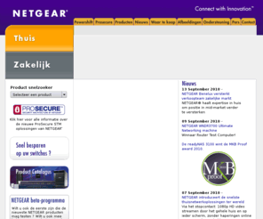 netgear.nl: NETGEAR Connect with Innovation
Ontdek de netwerkproducten van NETGEAR : betaalbare en betrouwbare oplossingen voor thuis en kantoor