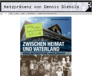 dennis-siebold.com: zur - Netzpräsenz von Dennis Siebold
Netzpräsenz von Dennis Siebold