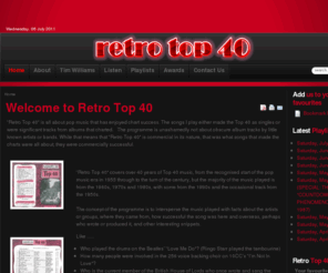retrotop40.com: Retro Top 40 - Retro Top 40
Retro Top 40