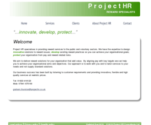 projecthr.co.uk: Project HR Reward Consultants | Call 01933 418123
Project HR provides reward services to the public sector and voluntary sector. Expertise includes job evaluation, pay structure design and costing and conducting equal pay audits.
