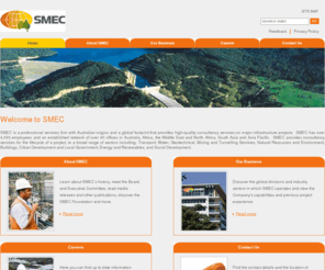 smec.com: SMEC – Professional Engineering and Development Consultants
SMEC is an Australian professional services firm with a global footprint that provides high-quality consultancy services for infrastructure projects.