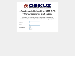 obikuz.net: Obikuz S.A.S - Integrador Tecnológico
Empresa especializada en soluciones de integración tecnológica para el sector corporativo y educativo, cuenta con una alta experiencia en soluciones implementadas con tecnología Open Source
