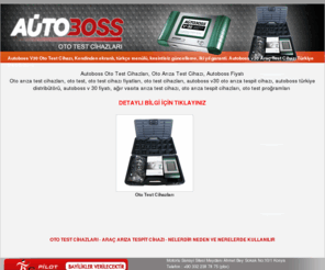 ototestcihazi.com: Oto Test Cihazları - Araç Test Cihazı
Autoboss V30 Oto Test Cihazı, Kendinden ekranlı, türkçe menülü, kesintisiz güncelleme, iki yıl garanti. Autoboss v30 Araç Test Cihazı Türkiye Distribütörü.