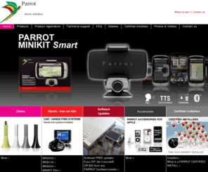 parrot.net.nz: PARROT NZ | Bluetooth hands free car music kits | Zikmu wireless speakers | Parrot.net.nz
Parrot Bluetooth hands-free car kits: Parrot - we put Bluetooth in your car.  Bluetooth mobile phone accessories and CD, MP3 and Bluetooth car receivers