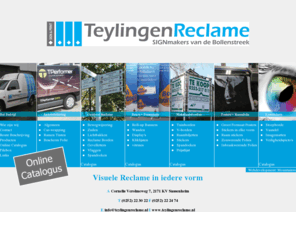 teylingenreclame.nl: Teylingen Reclame - Visuele Reclame in iedere vorm
Teylingen reclame is specialist op het gebied van autobelettering, bestelwagen en vrachtwagen belettering.