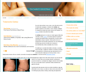 tratamentoestrias.org: TRATAMENTO PARA ESTRIAS – Saiba como eliminar estrias - Remover estrias - Tratamento de estrias
Tudo sobre estrias. Tratamento para estrias, causas das estrias e a sua prevenção. Qual o tratamento de estrias mais eficaz? As estrias tem cura?