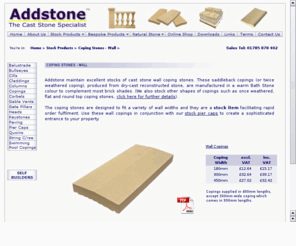 coping-stone.com: Coping stones direct from Stock at Addstone
Coping stones direct from Stock at Addstone