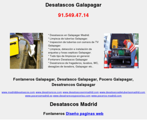 desatascosgalapagar.es: Desatascos Galapagar Tlf:91.549.47.14
Desatascos Galapagar. Limpieza de fregaderos, lavabos, lavadora, fontaneros desatasco tuberias Galapagar