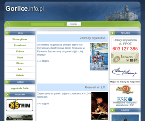 gorlice.info.pl: Gorlice.info.pl - Gorlicki Serwis Kulturalno Informacyjny
Gorlicki serwis informacyjno kulturalny, aktualności, wydarzenia, galerie