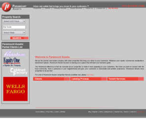 paramountassets.net: Paramount Assets - Home
Paramount Assets Real Estate Company with Commercial and Residential Properties