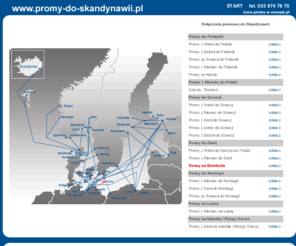 promydoskandynawii.pl: Promy do Skandynawii, Połączenia promowe do Skandynawii
Promy do Skandynawii