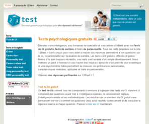 123test.fr: IQ test
IQ test