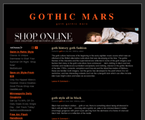 gothicmars.com: Gothic Mars
goth gothic mars