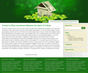 online-indices-trading.com: Trends In Forex Trading Are Less Complex
Compared to the other kinds of trends you see in other kind of financial and investment opportunities