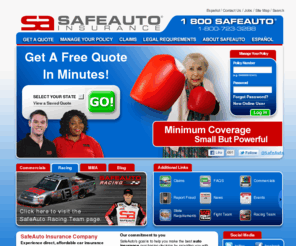 safe-autoinsurance.mobi: SafeAuto Insurance Company - Cheap Online Car Insurance
Safe Auto Insurance Company.  Cheap automobile insurance for people on a budget.  Call now for a free insurance quote on your auto insurance or get a free quote online.