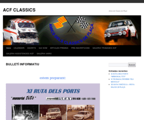 acfclassics.org: ACF CLASSICS | Amics de Classics de Flaçà
