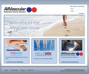 allvascular.com: AllVascular - Home
World wide leaders in the development of restorative vascular solutions.
