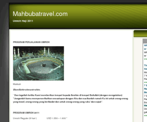 mahbubatravel.com: Mahbuba Travel - Indonesian Travel Biro
Umroh, Ibadah Haji dan Tour Keliling Dunia