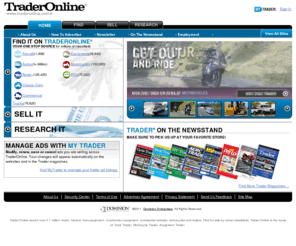 onlinecommercialtrader.com: Trader Online Magazine New and Used Classifieds For Sale - TraderOnline.com
Visit Trader Online to Buy and Sell with Boat Trader, Cycle Trader, RV Trader, Truck Trader, Heavy Equipment Trader, Aero Trader | TraderOnline