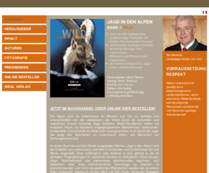 caccia-nelle-alpi.com: Jagd in den Alpen - Das Buch
