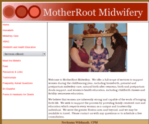 motherrootmidwifery.com: MotherRoot Midwifery: Home
Free journal about how the Web is changing the way businesses are organized and work