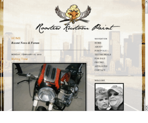 roosterskustompaint.com: Roosters Kustom Paint
Roosters Kustom Paint Custom Motorcycle Paint