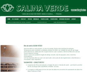 salinaverde.ro: Salina Plant
salina verde