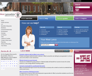 westlancsdc.gov.uk: West Lancashire BC Home
West Lancashire Borough Council website - access council services 24 hours a day