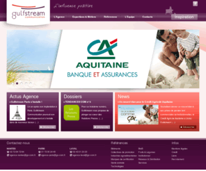 gulfstream-communication.net: Gulfstream Communication, agence de communication globale, Nantes, Paris, Laval
Marketing et Communication, Stratégies Web et Technologies, Relations Publiques