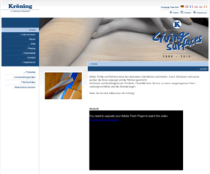 kroening-gmbh.com: Kröning GmbH & Co. - Ummantelungsfolien, Kanten und Drucke für die Möbelindustrie
Dekorative Oberflächen und Kanten für Möbel, Profile und Rahmen.